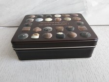 Blechdose mit Spruch Schokolade "Thé" Aufbewahrung Keks/Pralinen Blechbüchse