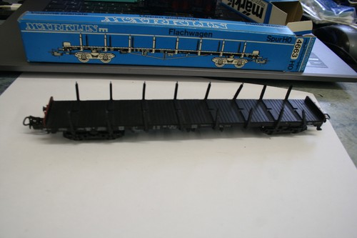 Märklin 4663 flachwagen - h0,