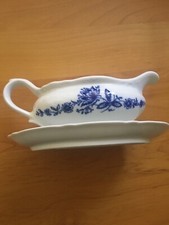 Schumann Arzberg Bavaria Sauciere Echt Cobalt Blau Porzellan 70er? Soßenschüssel