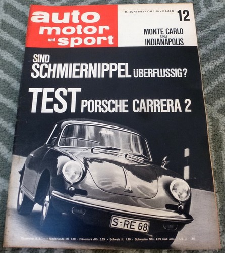 Ams porsche carrera 2 - 12/63,
