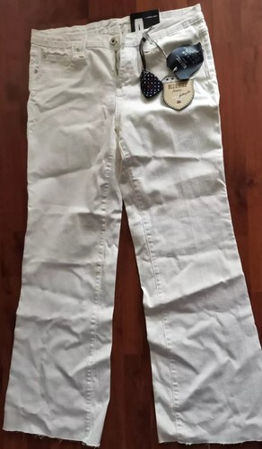 Blue fire jeans marlene white - fire,