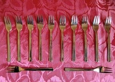 12 Kuchengabeln Dessertgabeln