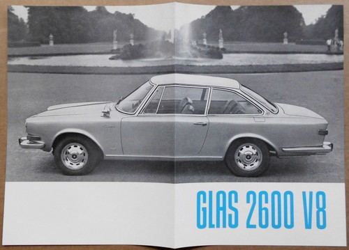 Glas 2600 prospekt 1965 - v8,