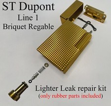 ST Dupont Line 1 BR Lighter  O Ring Service Repair Kit Spareparts Fix leak Seal