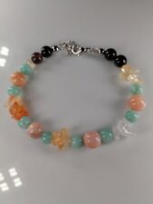 Armband Edelstein: Glücksbringer, Sonnenstein, Jadeit, Kette 