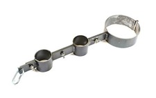 Hals Hand Pranger Schandpfahl Handfessel BDSM SM Mittelalter Bondage Knebel
