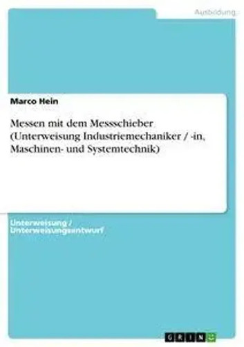 Messen mit dem - , messschieber