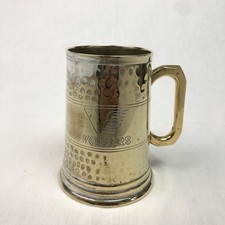 Krug Humpen Henkelbecher EPNS