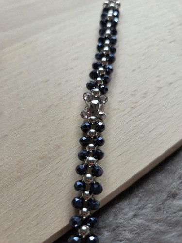 Armband kristallperlen rund - armband,