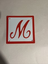 Hochwertiges Emailleschild