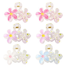 Blumen haarspangen damen set - damen,