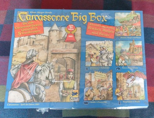 Brettspiel carcassonne big - carcassonne,