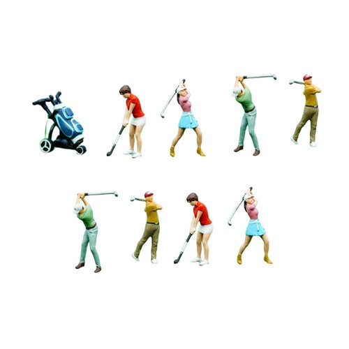 Stück miniatur golfer - 4,