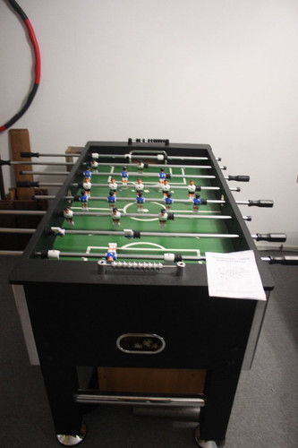 Tischkicker leeds schwarz - tischkicker,