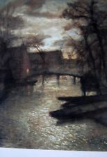 1 Kunstkarte Gemälde Worpsweder Meister  Prof. Otto Modersohn  A25-01