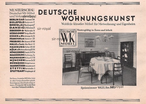 Deutsche wohnungskunst möbel - wohnungskunst,