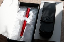 Füllfederhalter Diplomat Excellence A2, Magmarot, Stahlfeder, EF | neuwertig