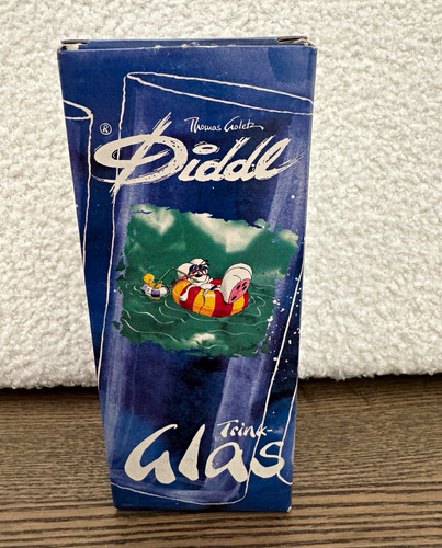 Diddl trinkglas mit - trinkglas,
