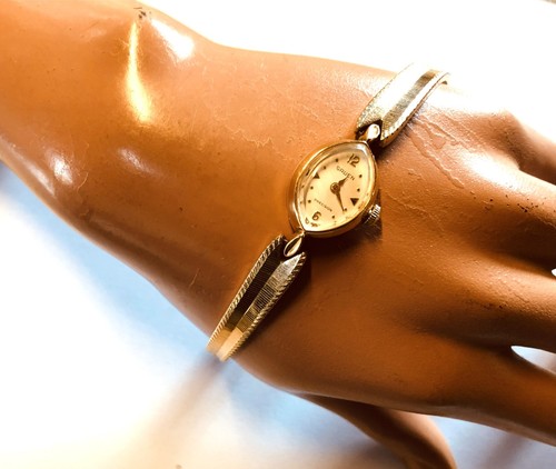 Vintage swiss gruen damenuhr - gruen,