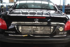 Heckdeckel / Heckklappe Peugeot 206 CC 110 2KFX/2NFZ/ Farbe Schwarz-met Exyb