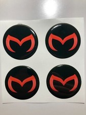 4x Mazda stickers for wheel