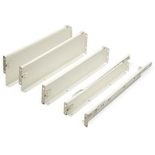 Metallbox Schubladenauszug weiß Schubladen Schubladenauszüge Schubladenset