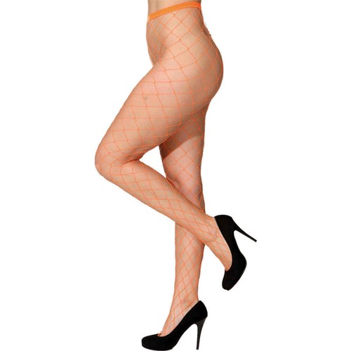 Neon orange grobmaschige - neon-orange,