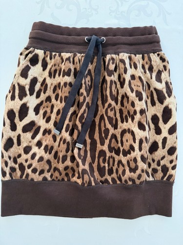 Minirock leoprint mit - minirock,