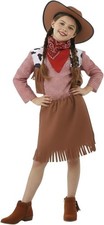 Braunes cowgirl kostüm hut - braunes,