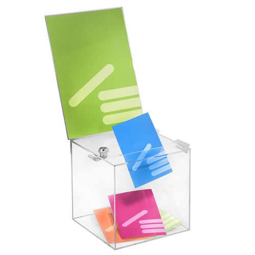 Losbox aus acrylglas - losbox,