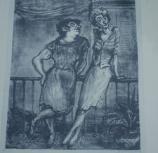 Paul weber lithografie - a.,