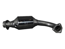 Katalysator Edelstahl poliert