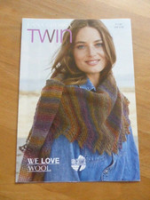 Handarbeitsheft Lana Grossa Twin We love Wool Strickanleitungen