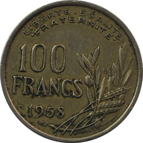 100 francs cochet - 100,