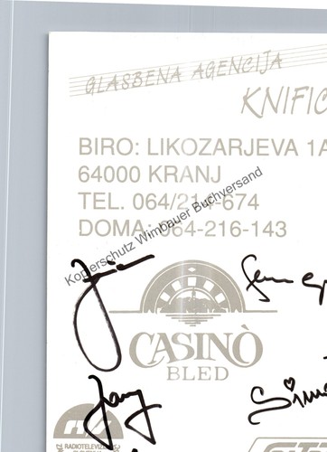 Original autogramm - original,