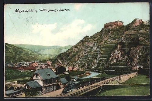 Ansichtskarte mayschoss - ansichtskarte,