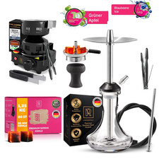 Shisha Set Komplett Edelstahl