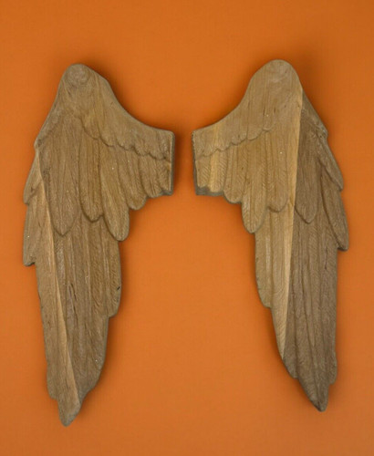 Holzflügel figur 20x8 cm - holzflügel, 20x8,5