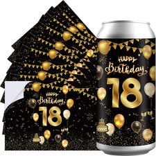 8 Stück 19 x 13 cm Happy