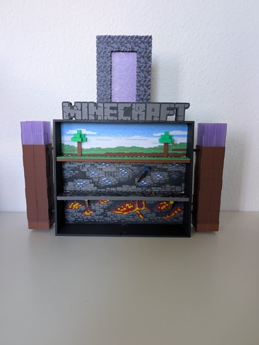 Minecraft diorama regal - minecraft, für