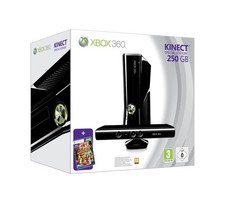 Xbox 360 slim 250 - xbox,