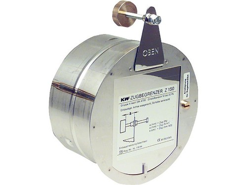 Zugbegrenzer reglerklappe - kw-zugbegrenzer,