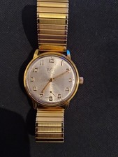 BWC Swiss Vintage Herrenuhr Handaufzug Läuft