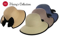 Exclusiver Damenhut  Stoffband