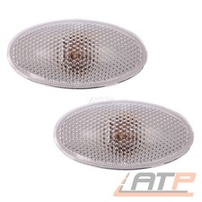 2x BLINKER WEIß LINKS +RECHTS