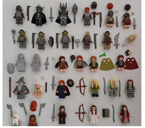 Lego verschiedene herr der - herr,