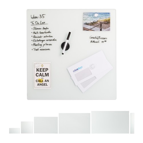 Magnettafel glas magnetische - glas,