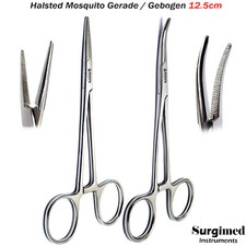 Mosquito Klemme Halsted Micro 12,5cm Gefäßklemme Chirurgisch Instrumente