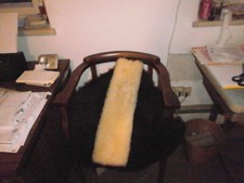 Lammfell Sattelgurtpolster