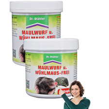 Dr Stähler Maulwurf- und Wühlmausfrei 125 g  ( 100 Kugeln )